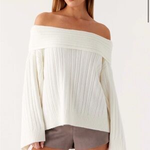 NWT Peppermayo Off-Shoulder Sweater